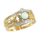 Bague 61 Bague victorienne Diamants Opale 58 Facettes 23124-0058