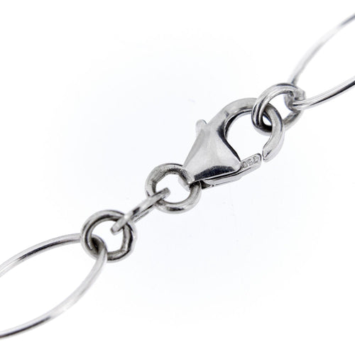 Collier Collier or blanc diamants 58 Facettes 8119