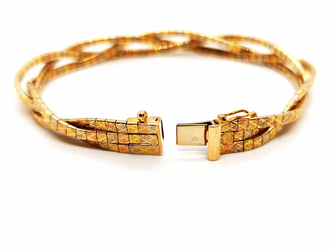 Bracelet Bracelet Vintage Or jaune 58 Facettes 1696343CN