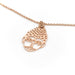 Collier Ginette NY Collier Buddha on Chain Or rose 58 Facettes 2199950CN