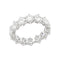 Bague 51.5 Alliance tour complet en or blanc, diamants. 58 Facettes 31363