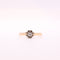 Bague Bague Solitaire serti soleil Diamant deux Ors 58 Facettes