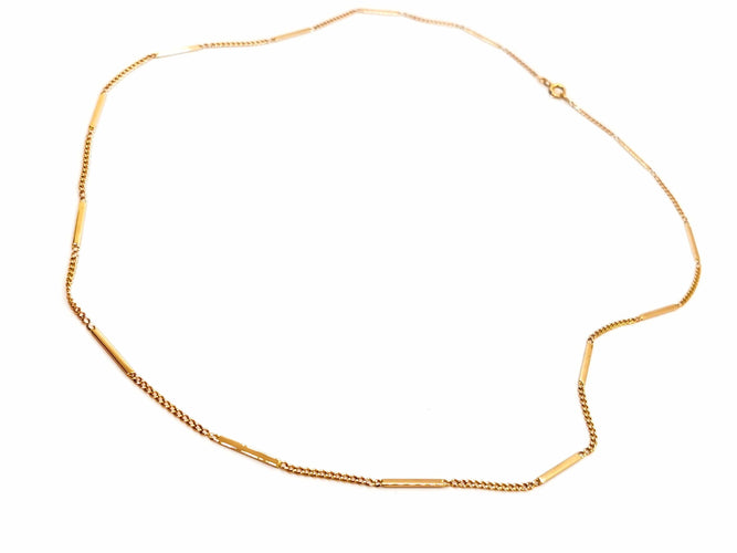 Collier Collier Maille gourmette Or rose 58 Facettes 1637067CN