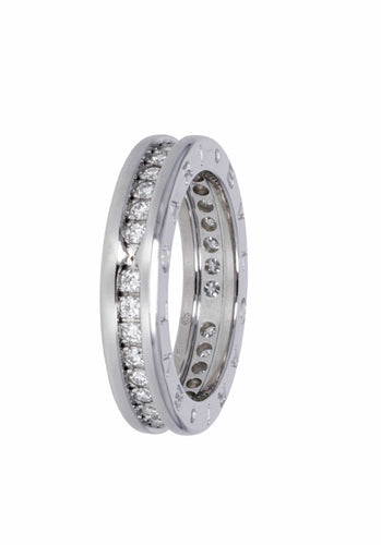 Bague 52 Bague BULGARI B.ZERO 1 1 rang en Or Blanc 750/1000 58 Facettes 62420-58448