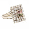 Bague 50.5 Bague Or blanc Tourmaline 58 Facettes 1791846CN