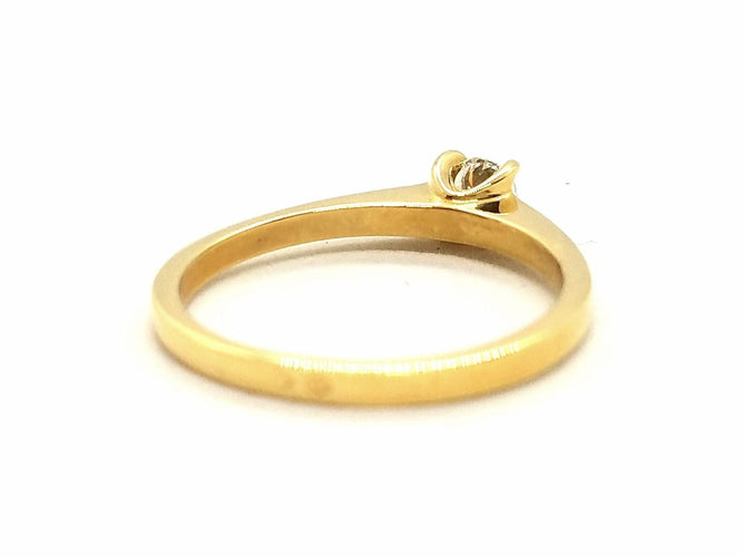 Bague 53 Bague Solitaire Or jaune Diamant 58 Facettes 578745RV