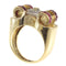 Bague 54 Bague diamant, rubis 58 Facettes 10074-4199