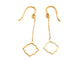 Boucles d'oreilles Boucles d'oreilles Transparence Or rose 58 Facettes 578901RV