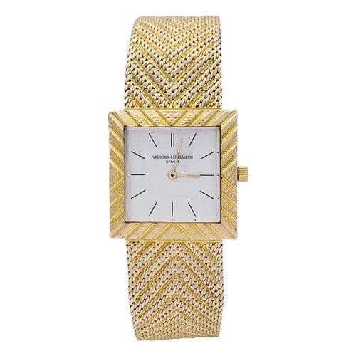 Montre Montre vintage Vacheron Constantin, or jaune. 58 Facettes 32234