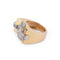 Bague Bague Tank en platine et or 58 Facettes 1