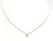 Collier Collier Or rose Diamant 58 Facettes 578739RV