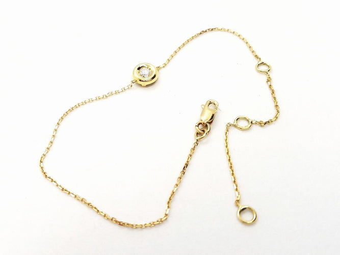 Bracelet Bracelet Or jaune Diamant 58 Facettes 579023RV