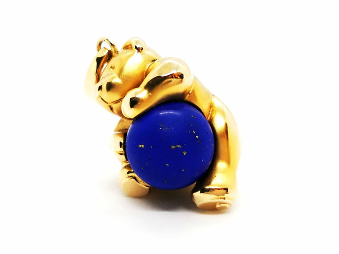 Pendentif Pendentif Animal Or jaune Lapis-Lazuli 58 Facettes 1637012CN