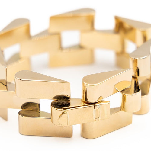 Bracelet Bracelet Tank Or jaune 58 Facettes 1913077CN