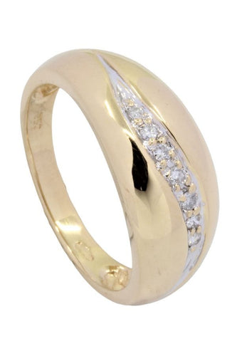 Bague BAGUE JONC DIAMANTÉ 58 Facettes 048741