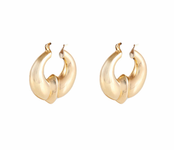 Boucles d'oreilles BOUCLES D'OREILLES CREOLES OR 58 Facettes BO/220120