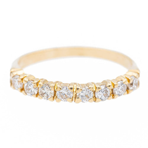 Bague 49 Bague Alliance Or jaune Diamant 58 Facettes 2083265CN