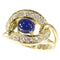 Bague 47 Bague Cartier, saphir cabochon & diamants 58 Facettes 17342-0256