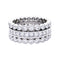 Bague 52 Bague Cartier, platine, diamants. 58 Facettes 33139