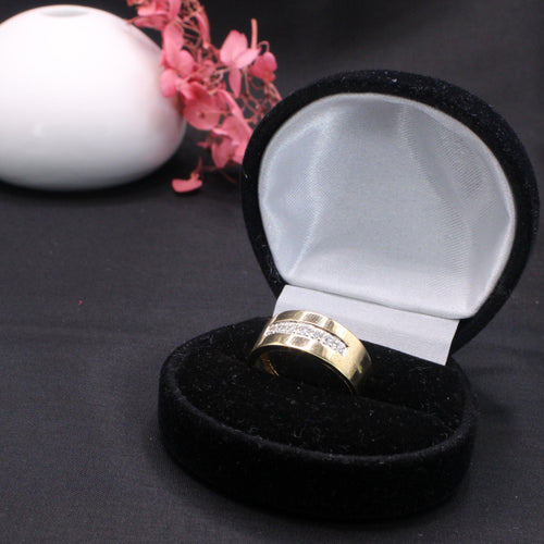 Bague Bague ruban Or jaune Diamants 58 Facettes