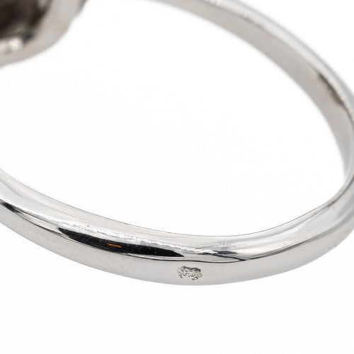 Bague 57 Bague Marguerite Or blanc Emeraude 58 Facettes 2735889CN