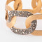 Bracelet Bracelet or rose et diamants blancs et cognacs de la maison Pomellato 58 Facettes