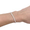 Bracelet Bracelet ligne diamants en or blanc. 58 Facettes 32160