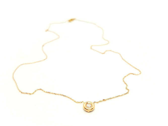 Collier Collier Or rose Diamant 58 Facettes 579110RV