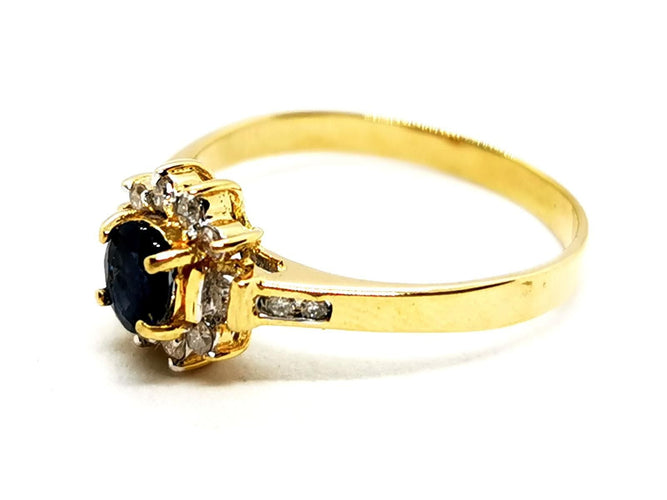 Bague 52.5 Bague Or jaune Saphir 58 Facettes 1701690CN