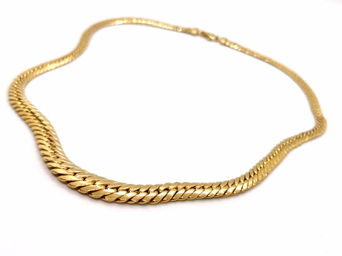 Collier Collier Maille anglaise Or jaune 58 Facettes 1637040CN