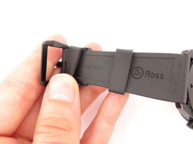 Montre montre BELL & ROSS phantom vintage 41mm acier noir auto 58 Facettes 254425