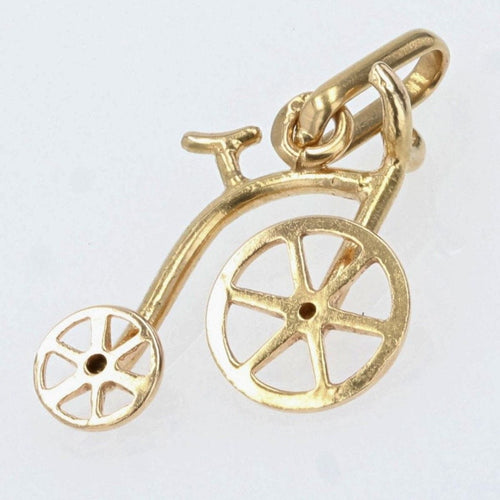 Pendentif Breloque bicyclette ancienne 58 Facettes CVP39