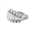 Bague BAGUES DIAMANTS BAGUETTES & PLATINE 58 Facettes BO/220145