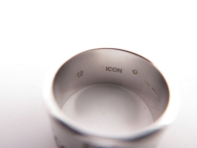 Bague 52 bague GUCCI icon monogramme gg en or blanc 18k 58 Facettes 256723