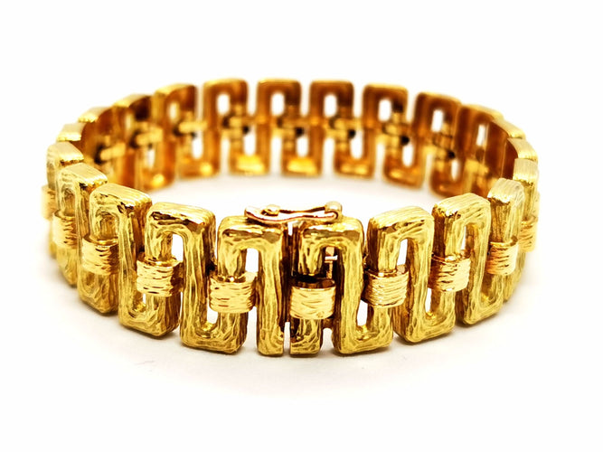 Bracelet Bracelet Manchette Or jaune 58 Facettes 1720336CN