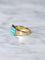 Bague chevalière vintage turquoises 58 Facettes