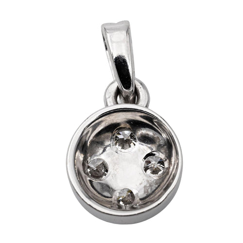 Pendentif Pendentif Or blanc Diamant 58 Facettes 2747973CN