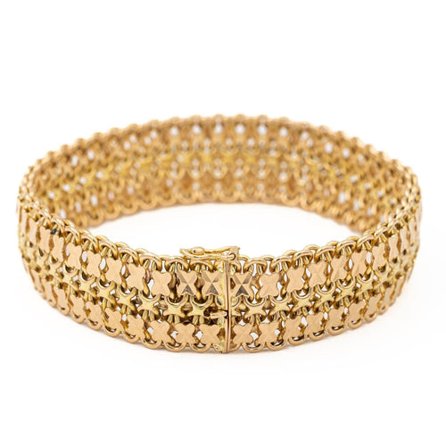 Bracelet Bracelet Maille Or jaune 58 Facettes 2201175CN