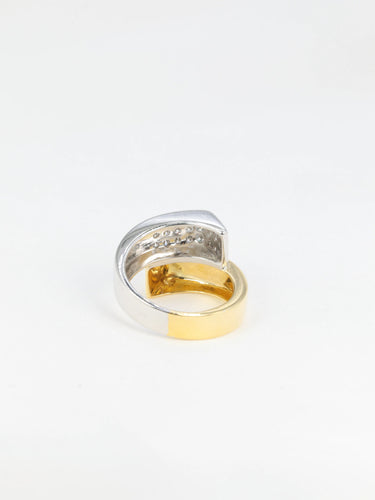 Bague Bague vintage toi et moi Diamants 58 Facettes 706