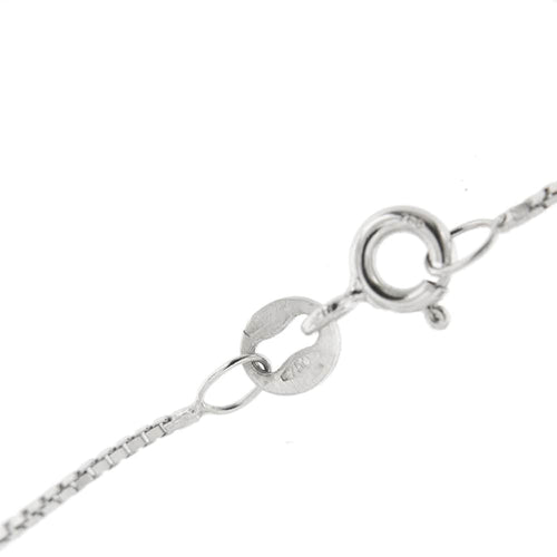 Collier Collier en or avec E et diamants 58 Facettes 32048