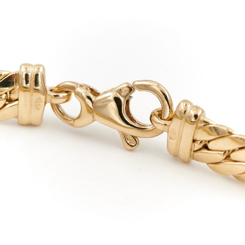 Bracelet Bracelet Maille anglaise Or jaune 58 Facettes 1639185CN