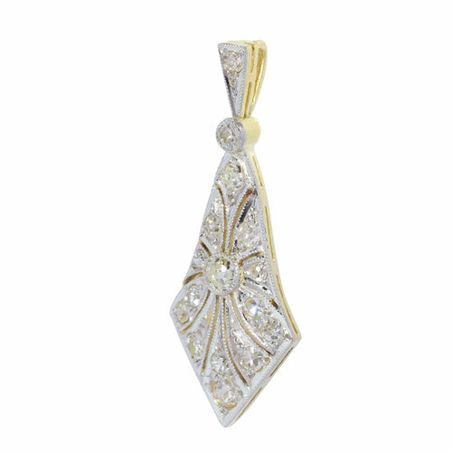 Pendentif Pendentif diamants Art Déco 58 Facettes 23283-0093