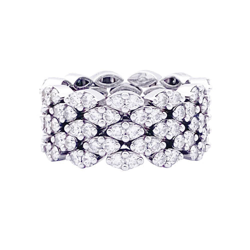 Bague 52 Bague Mauboussin "Je le veux" or blanc, diamants. 58 Facettes 33533