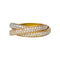 Bague 53 Bague Cartier "Trinity" 3 ors, diamants. 58 Facettes 31569