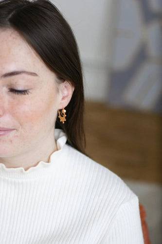 Boucles d'oreilles Boucles d'oreilles créoles Savoyarde Or jaune 58 Facettes