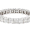 Bague 55.5 Bague Alliance américaine Or blanc Diamant 58 Facettes 2602110CN
