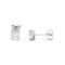 Boucles d'oreilles Boucles d'oreilles Puces Or blanc  Diamant 58 Facettes 2027465CN