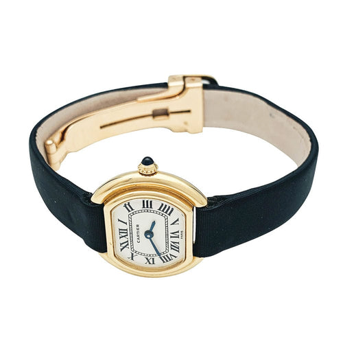 Montre Montre Cartier "Ellipse" en or jaune. 58 Facettes 30676