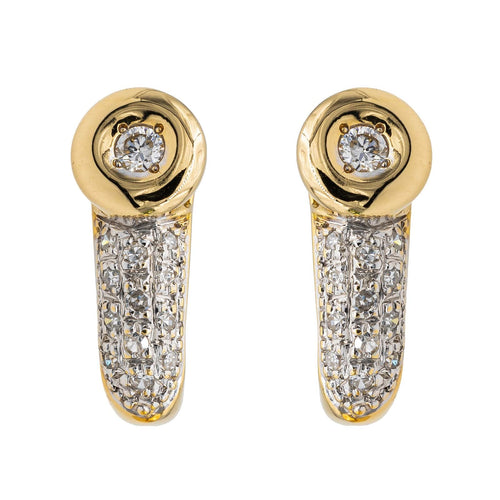 Boucles d'oreilles Boucles d'oreilles Or jaune Diamant 58 Facettes 2737123CN