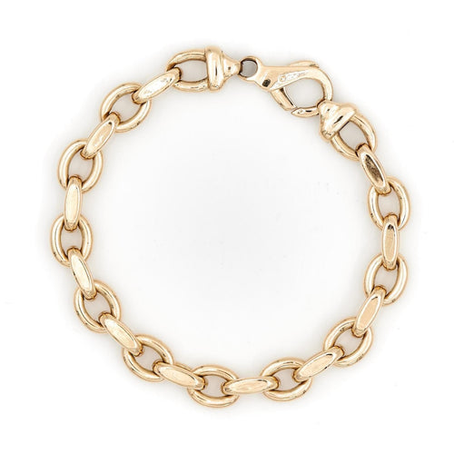 Bracelet Bracelet Maille forçat Or jaune 58 Facettes 1641177CN